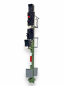 Preview: H/V Kompakt Einfahrsignal mit Vorsignal am geraden Mast