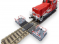 Preview: H0 Umlaufgitter mit Bahnübergangsplatten nach STRAIL© Fußweg