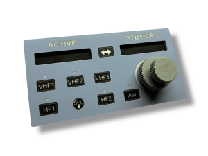 Preview: Mini Radiopanel Airbus Like mit Pultgehäuse