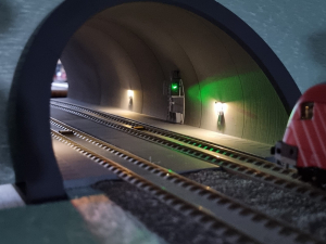 Preview: Tunnelsegment rund 56mm (Bogen)