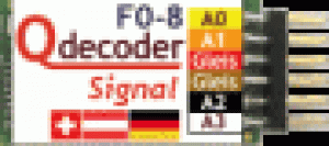 Lichtsignaldecoder Qdecoder F0-8 Signal