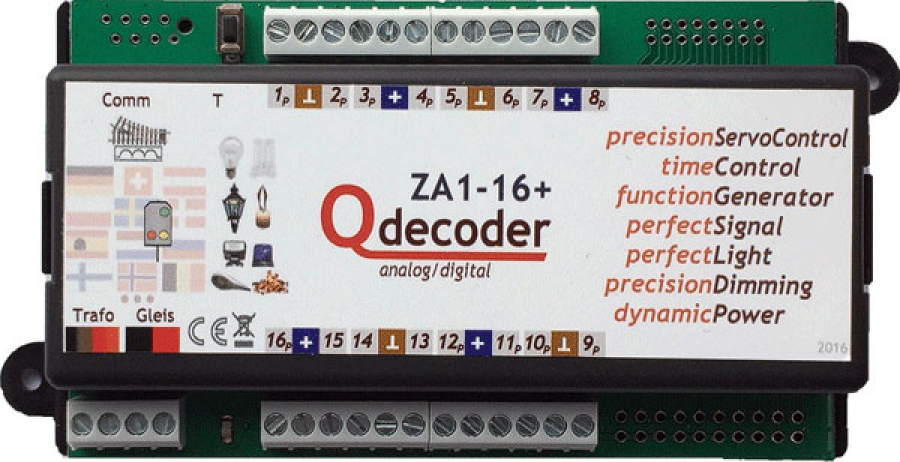Lichtsignaldecoder Qdecoder ZA1-16+