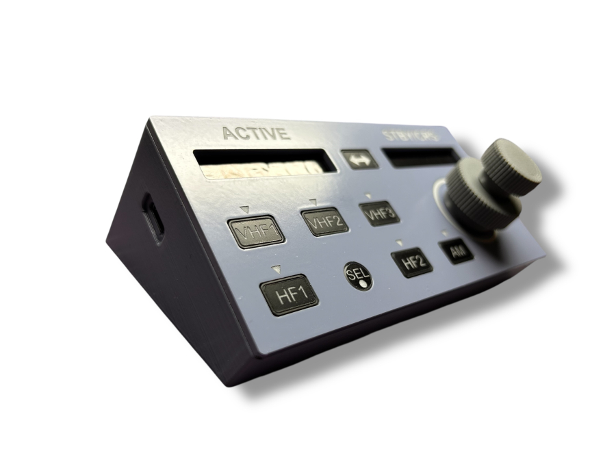 Mini Radiopanel Airbus Like mit Pultgehäuse